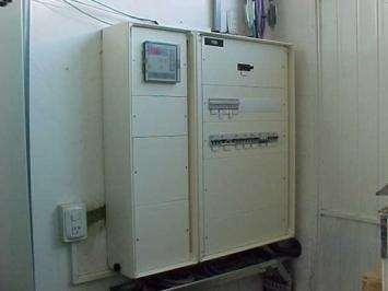Tablero eléctrico instalado